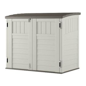 Outdoor 4-Ft X 2-Ft Locking Storage Shed With Easy Lift Lid
