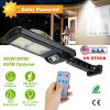 Solar Powered Wall Lights Outdoor 120LED Beads Motion Sensor Lamp IP65 Waterproof 3 Modes Sensor Light W/ Remote Control For Street Front Door Deck