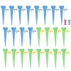 24Pcs Plant Watering Spikes Self Watering Devices Automatic Plant Waterer With Slow Release Control Valve For Outdoor Indoor Plant