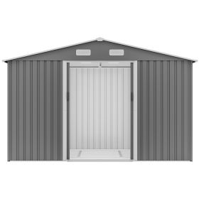 10x8 ft Outdoor Storage Shed (Style: With Floor Frame)