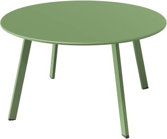 28'' Patio Side Table for Backyard Patio Deck (Color: Sage Green)