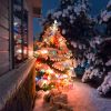 330FT 1000LED String Lights Outdoor Christmas Decoration Lights with Remote IP44 Waterproof 8 Lighting Modes 8 Brightness Timer Plug In Fairy Light Xm